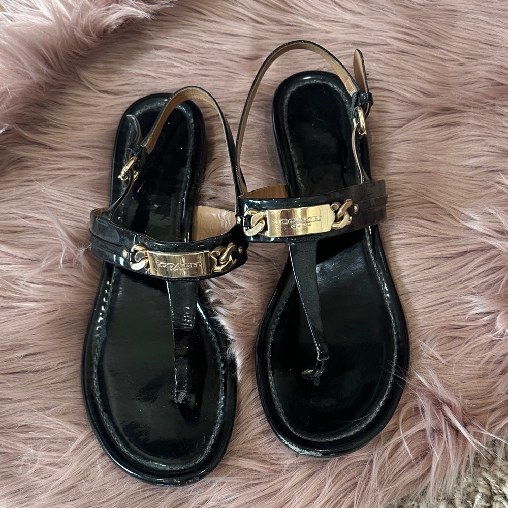 Coach sandals